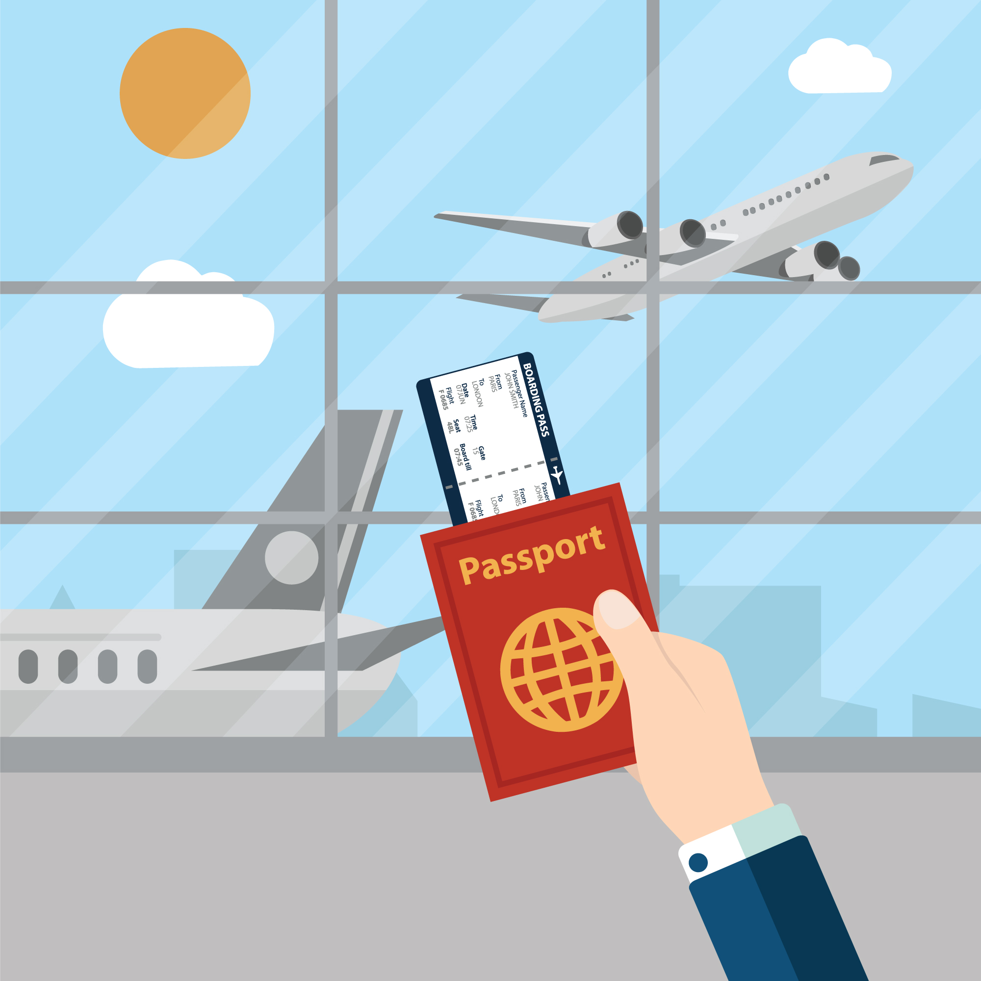 Passport copy document