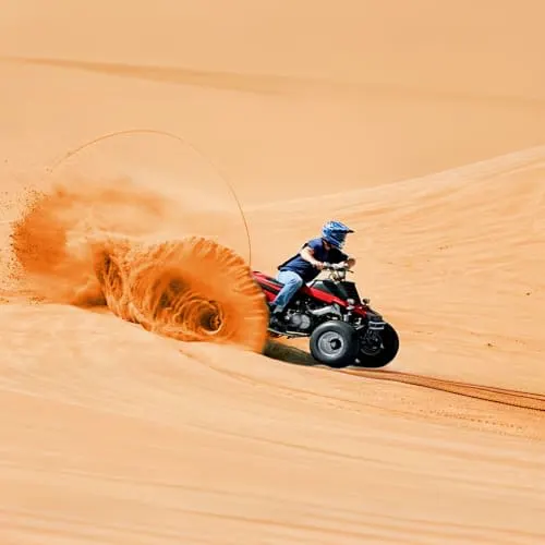 Classic Desert Journey: Red Dunes Safari with BBQ in Bedouin Camp - Shared
