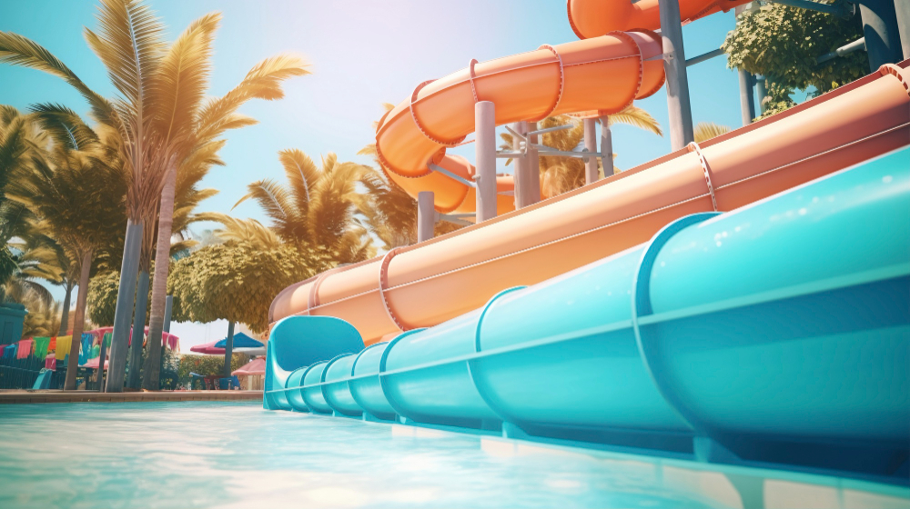 Water park and theme parks