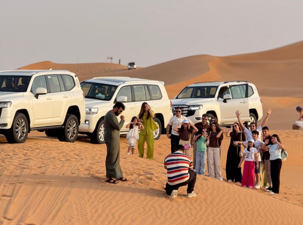Exclusive Desert Experience Dubai Private Vehicle 3 to 4 pax