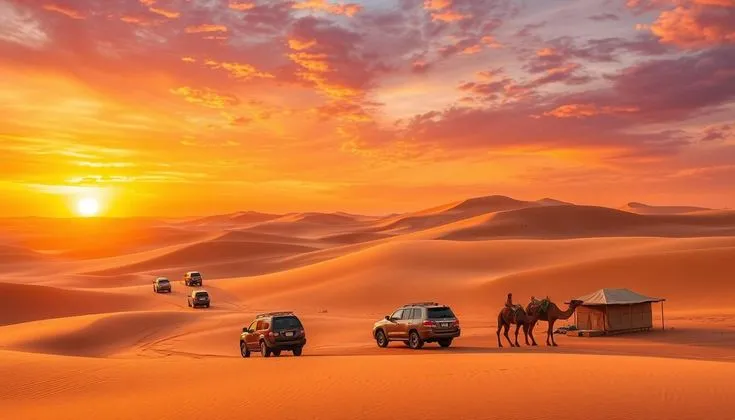 Morning Desert Safari Dubai with Dune Bashing & Activities | Shared